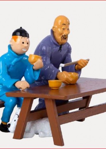 tintin-kuifje-beeldje-lotus