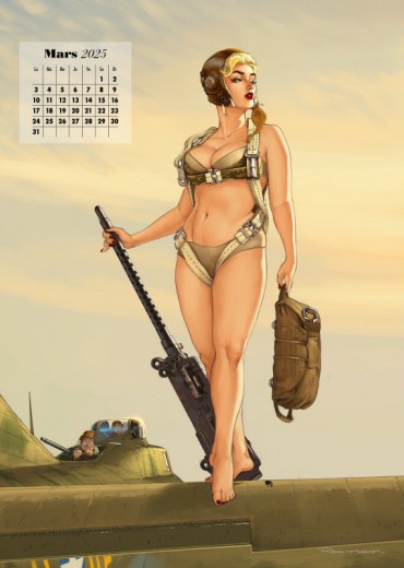 calendrier-romain-hugault-pin-up-2025 (2)