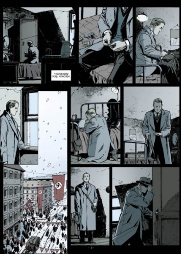 De man in de schadum stripweb 2