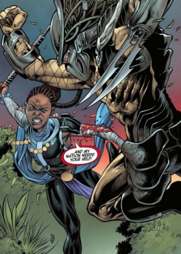 Predator vs black panther stripweb 2