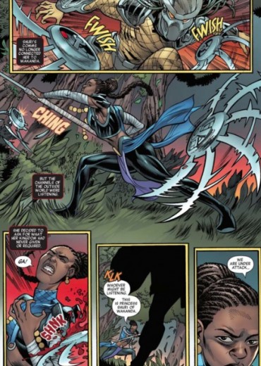 Predator vs black panther stripweb 1