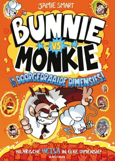 bunnie vs monkie de doorgedraaide dimensies stripweb