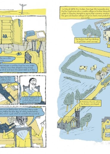the novel life of jane austen stripweb 3
