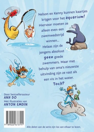 ninja kid als een vis in het water stripweb 1