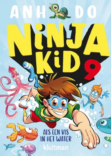 ninja kid als een vis in het water stripweb