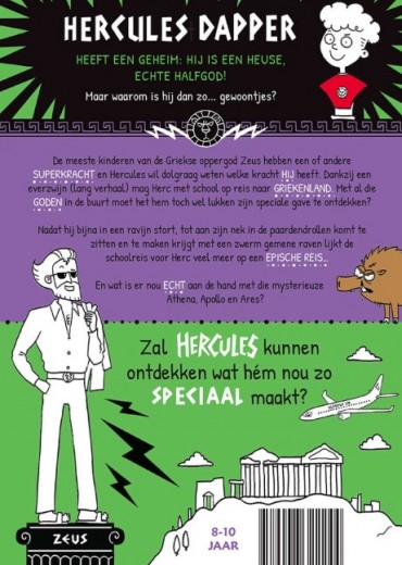 hercules een soort van held op schoolreis stripweb1