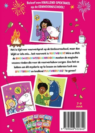 de enorm eigenwijze eenhoorn en het vuurwerkfestival stripweb1