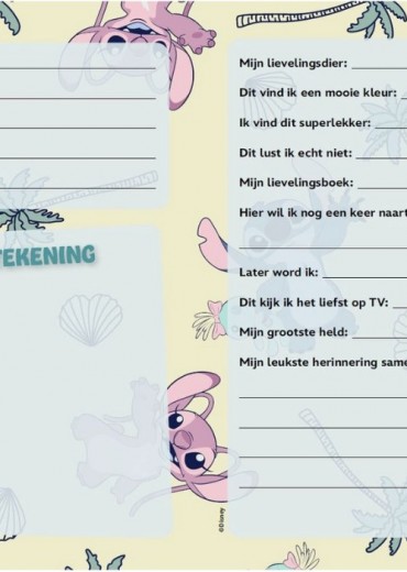 lilo & stitch vriendenboek stripweb 1