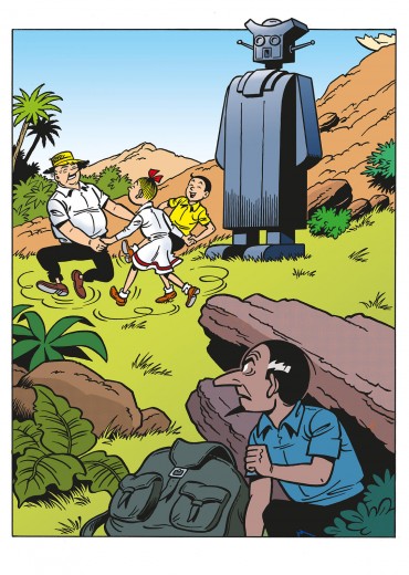 Het Zoemende Ei Artist Edition -stripweb