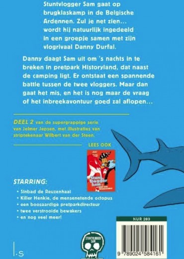 stuntvlogger sam en de vloek van atlantis stripweb1