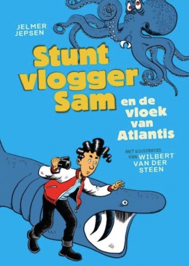 stuntvlogger sam en de vloek van atlantis stripweb