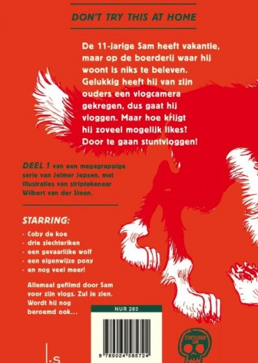 stuntvlogger sam en de wolf van weverseind stripweb1