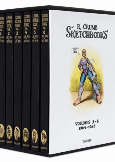 r.crumb sketchbook set stripweb
