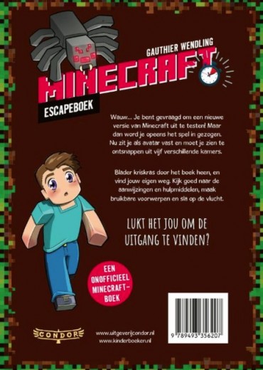 minecraft escapeboek stripweb 1
