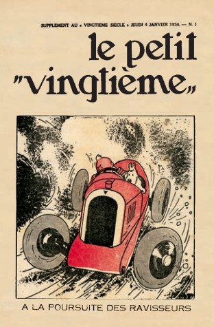 poster kuifje le petit vingtieme stripweb