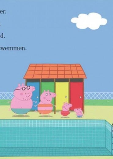 ik leer lezen avi peppa pig naar het zwembad stripweb2