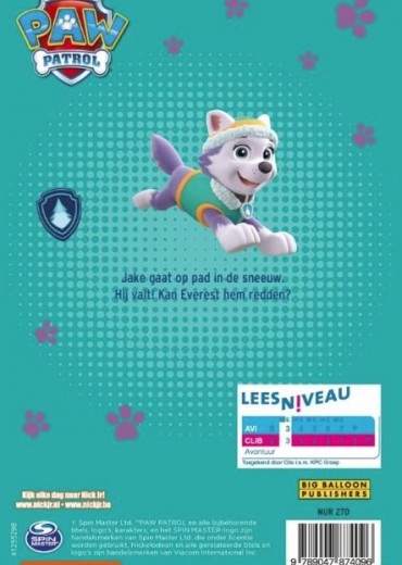 ik leer lezen paw patrol everest redt de dag stripweb1