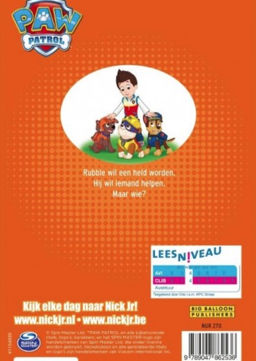 ik leer lezen paw patrol rubble helpt stripweb1