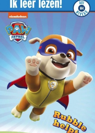 ik leer lezen paw patrol rubble helpt stripweb