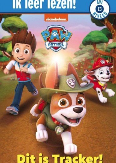 ik leer lezen paw patrol dit is tracker stripweb
