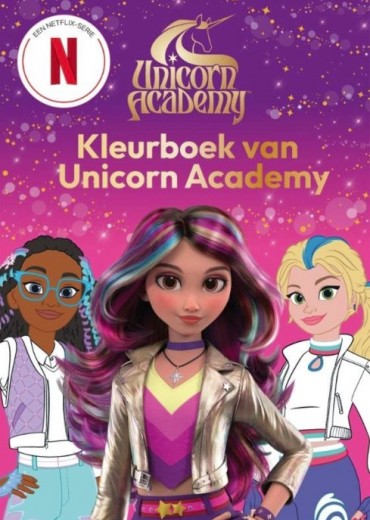 unicorn academy kleurboek stripweb