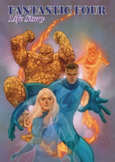 fantastic four life story stripweb