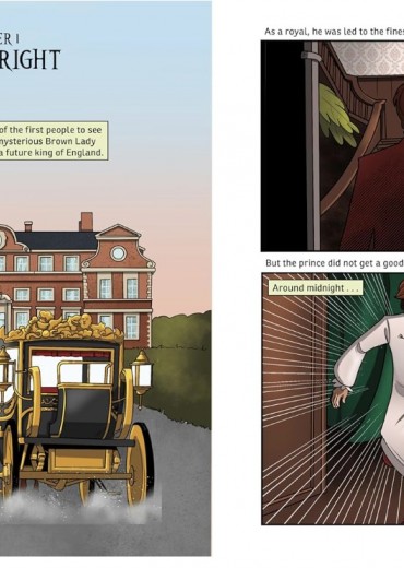 the eerie brown lady of raynham hall stripweb 1