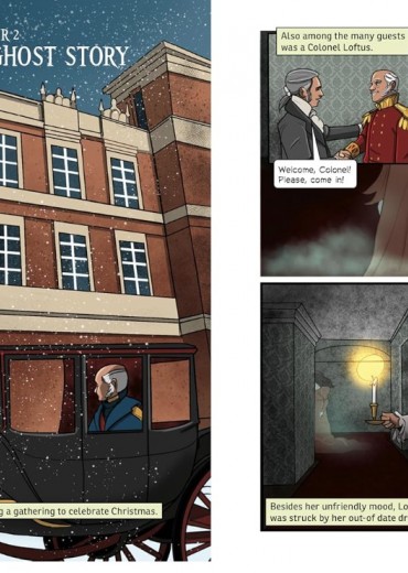 the eerie brown lady of raynham hall stripweb 3