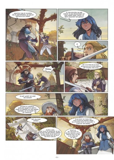 het geheim van de witte wolvin , het ontwaken van de saiman stripweb 3