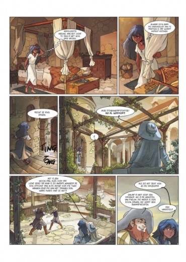 het geheim van de witte wolvin , het ontwaken van de saiman stripweb 2