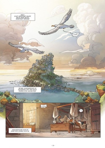 het geheim van de witte wolvin , het ontwaken van de saiman stripweb 1