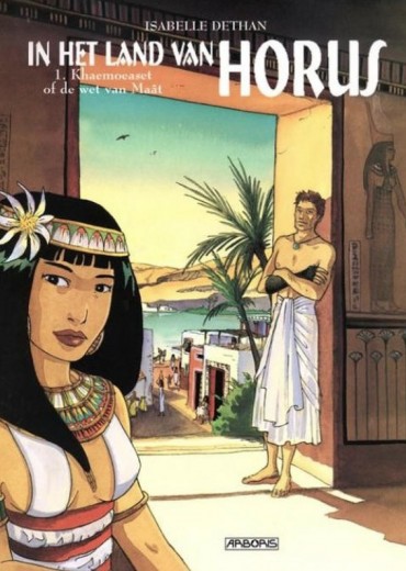 in het land van horus CP 1234 stripweb
