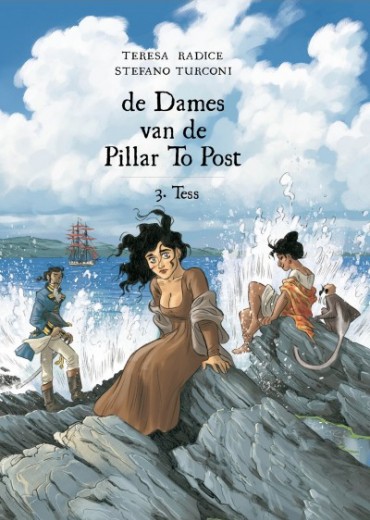 de dames van de pillar to post tess stripweb