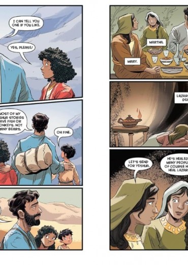 god with us bible stories on the road to emmaus stripweb 2