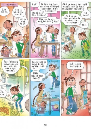 brugpieper roos vink sprekend! stripweb 4