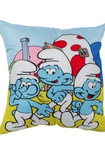 kussen de smurfen stripweb