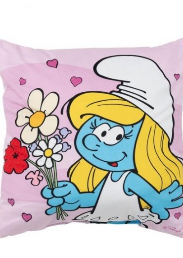kussen de smurfen roos  stripweb