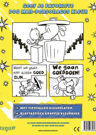 dog man kleurboek stripweb 1