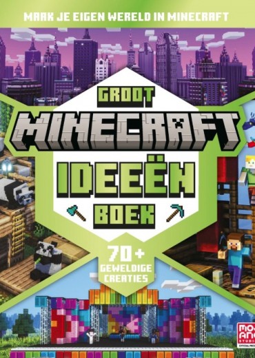 groot minecraft ideenboek stripweb