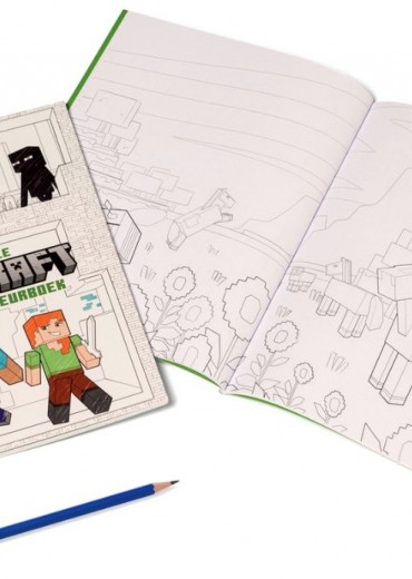 het officiele minecraft avonturen kleurboek stripweb 1