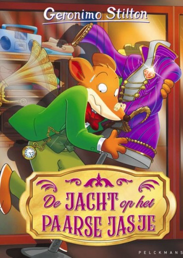 de jacht op het paarse jasje geronimo stilton stripweb