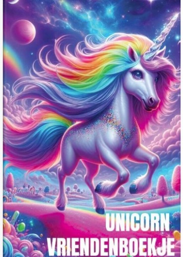 unicorn vriendenboekje stripweb