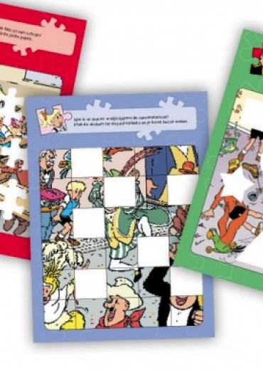 jommeke puzzelen met stickers stripweb 1