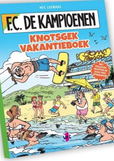 fc de kampioenen knotsgek vakantieboek stripweb