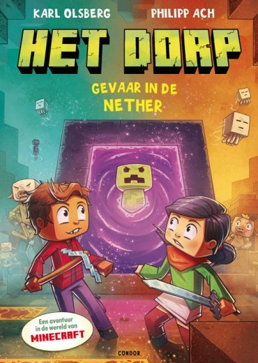 het dorp gevaar in de nether stripweb