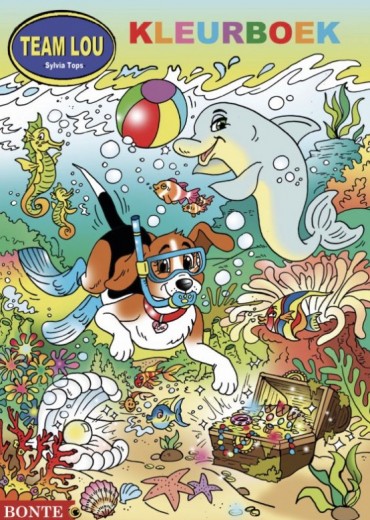 team lou kleurboek stripweb