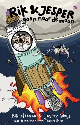 rik en jesper gaan naar de maan stripweb
