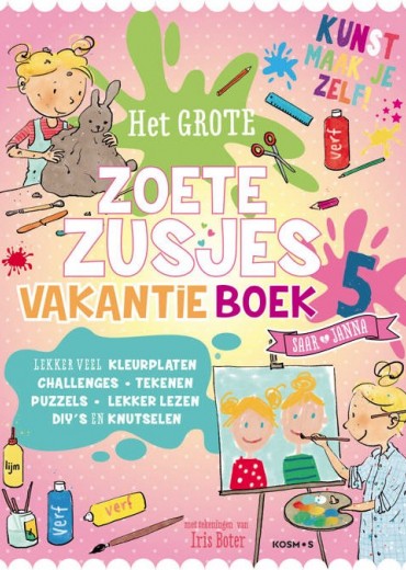 het grote zoete zusjes vakantie boek stripweb