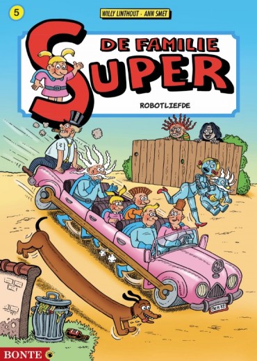 de familie super hc kleur 5 robotliefde stripweb