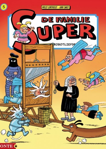 de familie super hc kleur 5 robotliefde ZW stripweb